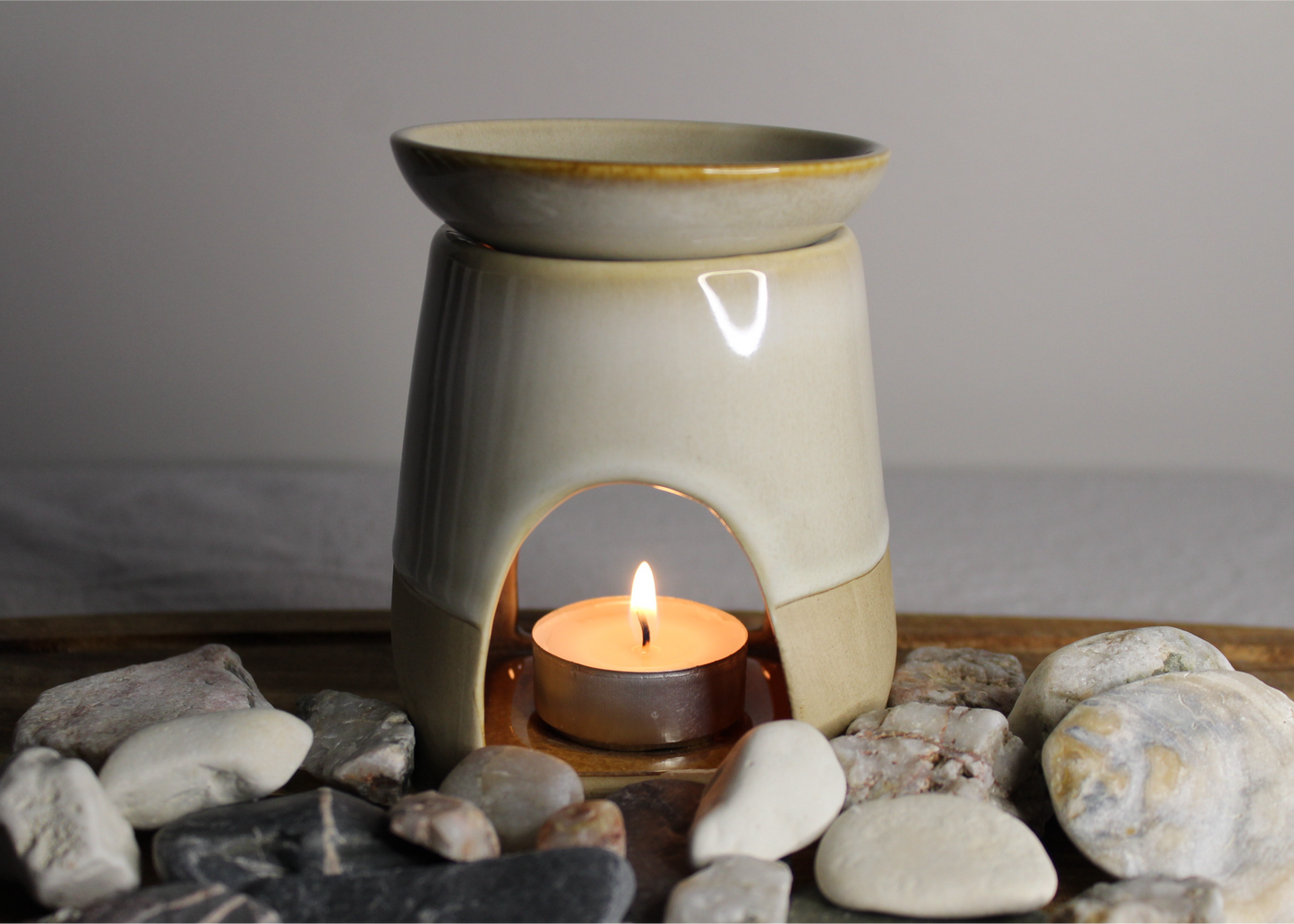 Wax Melt Burner~Pampas Grass